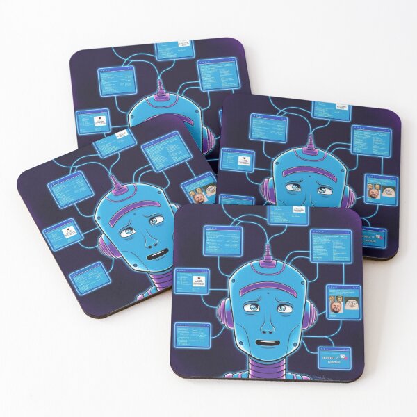 Item preview, Social Media and AI Stress designed and sold by StormArte.
