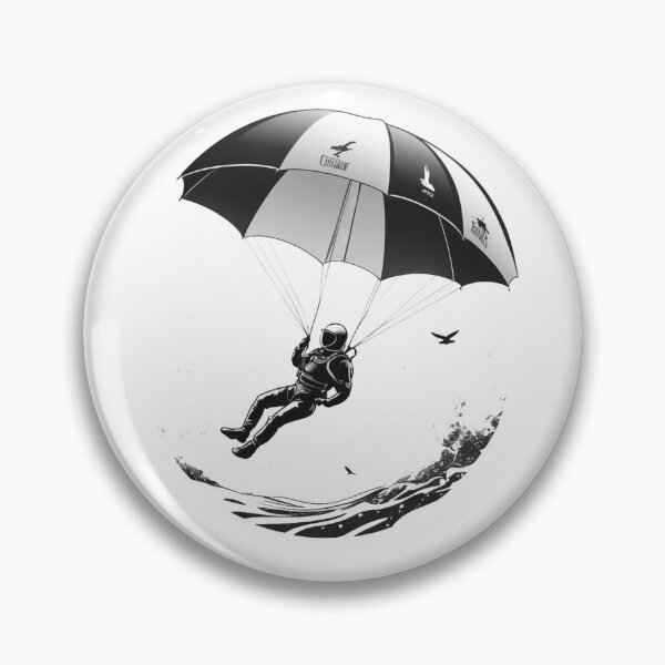 Item preview, skydiver designed and sold by KayUweRott.