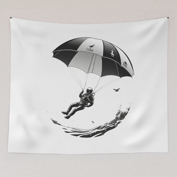 Item preview, skydiver designed and sold by KayUweRott.