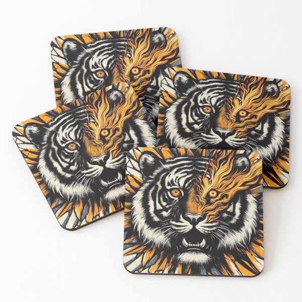 Item preview, Inferno Tiger Gaze designed and sold by zzz888.