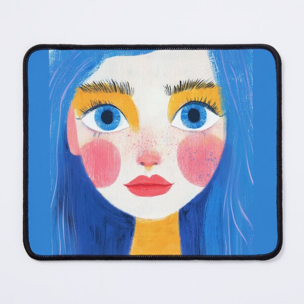 Item preview, Girl colorful painting designed and sold by AIEngine.