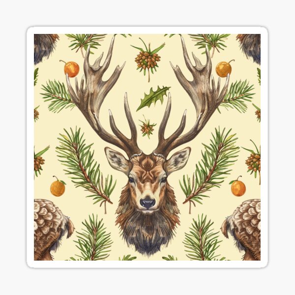 Item preview, Deer designed and sold by FineArtsPro.
