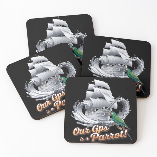 Item preview, Our GPS is a parrot - Pirate trading - A pirates life chose me - Always be a pirate - Pirates bay - Caribbean adventure - Pirates problems designed and sold by JansenGS.