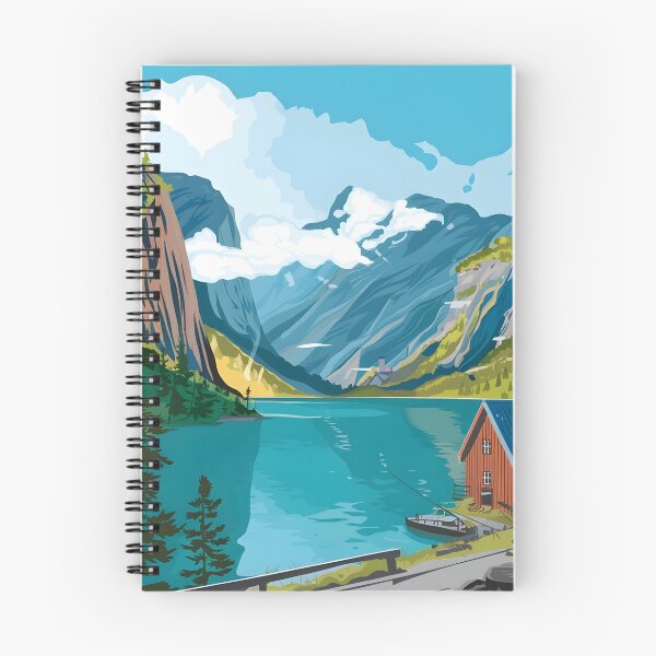 Item preview, Vintage Norway Fjords  designed and sold by Zibis09.