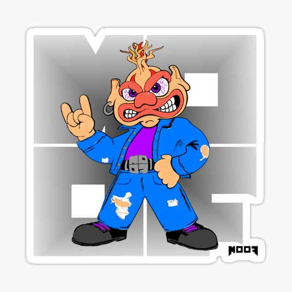 MOOFMeni 2025 White Sticker