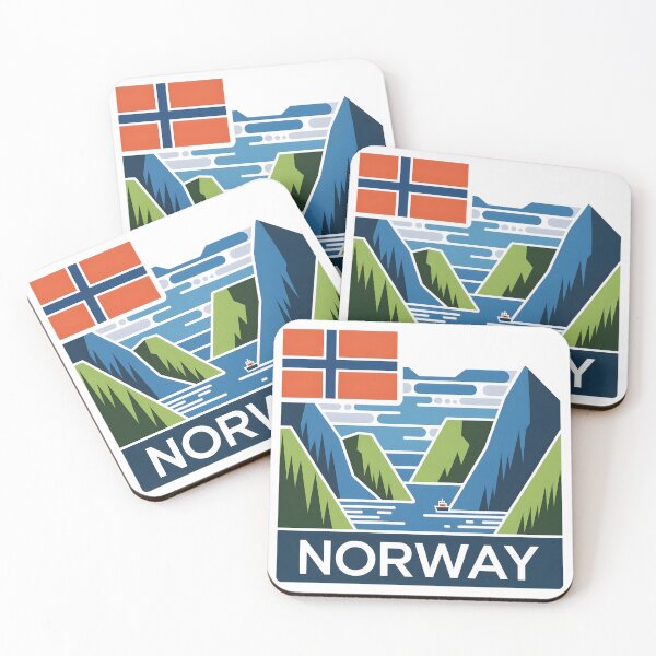 Artikelvorschau, Vintage Norwegen Fjorde berühmt entworfen und verkauft von Zibis09.