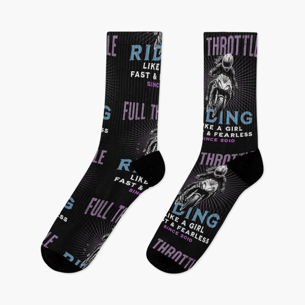 Item preview, Full Throttle - Riding Like a Girl Since 2010 designed and sold by LegendaryDesigns.