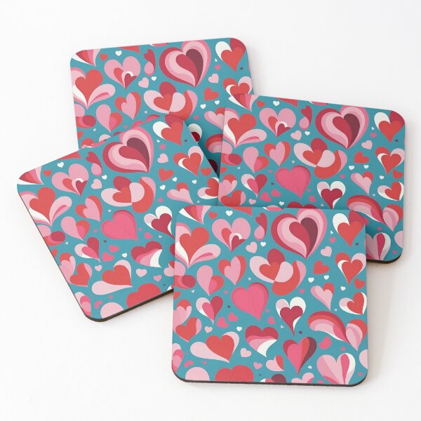 Item preview, Hearts Pattern 17 designed and sold by Domo-Design.