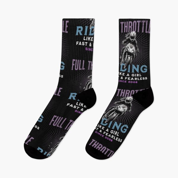 Item preview, Full Throttle - Riding Like a Girl Since 2008 designed and sold by LegendaryDesigns.