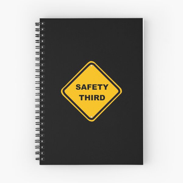 Item preview, Safety Third Sign designed and sold by Artbysaeme.