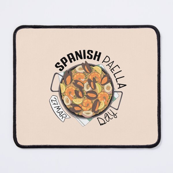 Item preview, 27 March Spanish Paella Day - Wacky Holidays designed and sold by ChemicalXShop.
