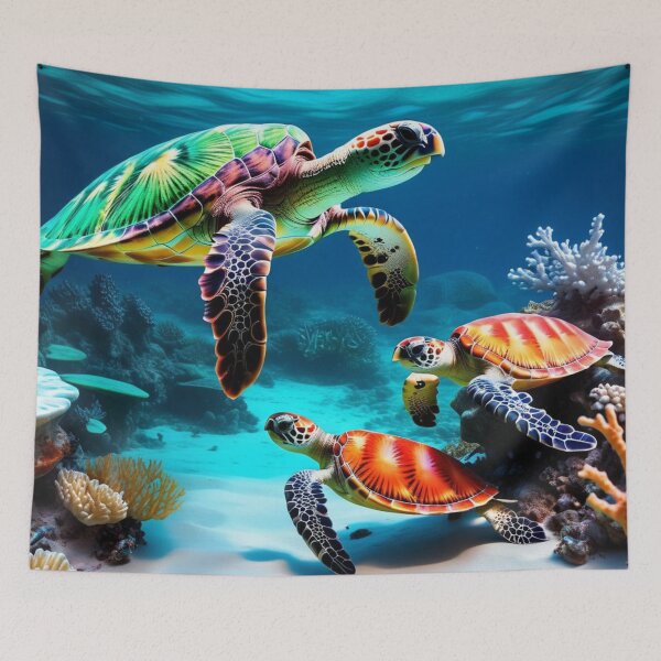 Item preview, Sea Turtles designed and sold by House of Ada Zuri .