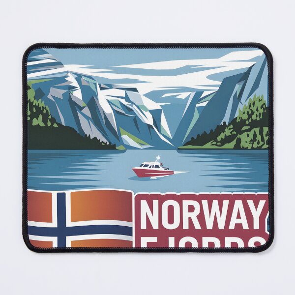Item preview, Vintage Norway Fjords Famous designed and sold by Zibis09.