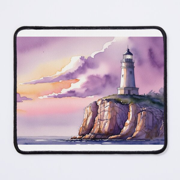 Item preview, Coastal Lighthouse at Sunset designed and sold by StormArte.