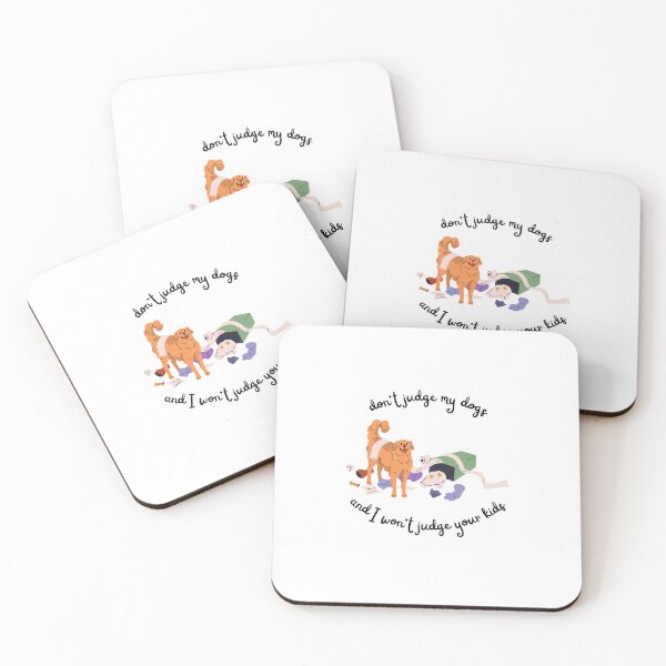 Item preview, Don't Judge My Dogs designed and sold by sr-creates.