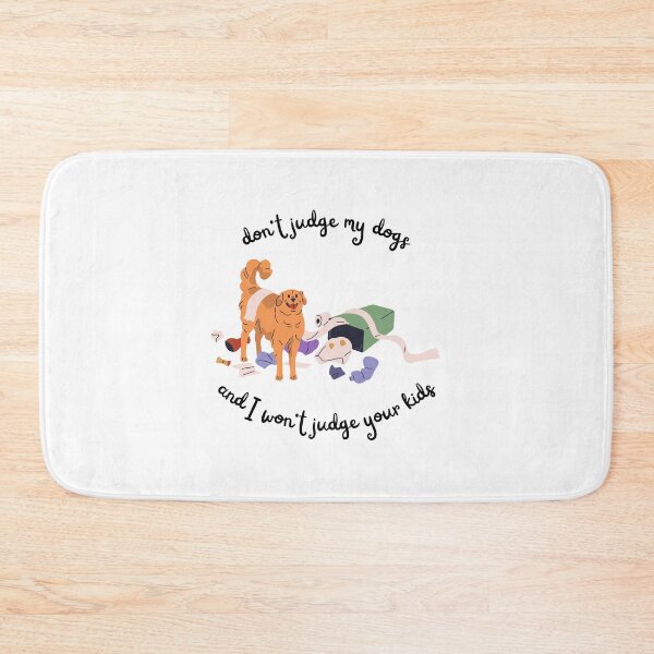 Item preview, Don't Judge My Dogs designed and sold by sr-creates.