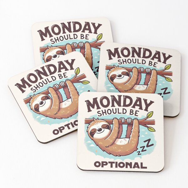 Item preview, Monday Should Be Optional designed and sold by Anupios.