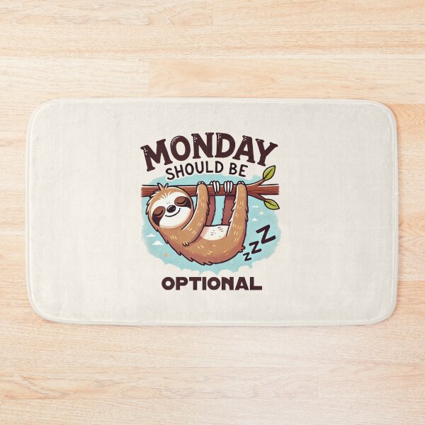 Item preview, Monday Should Be Optional designed and sold by Anupios.