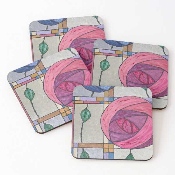 Item preview, Macintosh Roses and Stained Glass Windows designed and sold by GraceArtMusic.