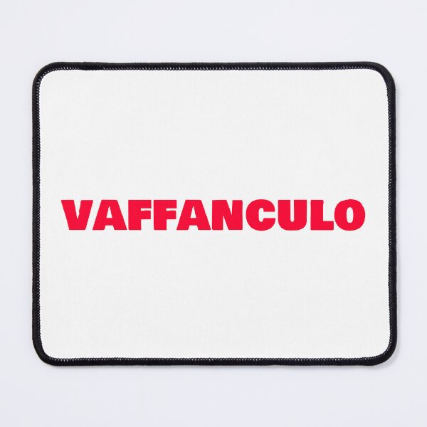 Item preview, Simple Bold Vaffanculo red text Italian word designed and sold by EmeraldeaArt.