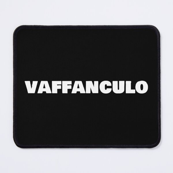 Item preview, Simple BOLD Vaffanculo white text Italian word designed and sold by EmeraldeaArt.