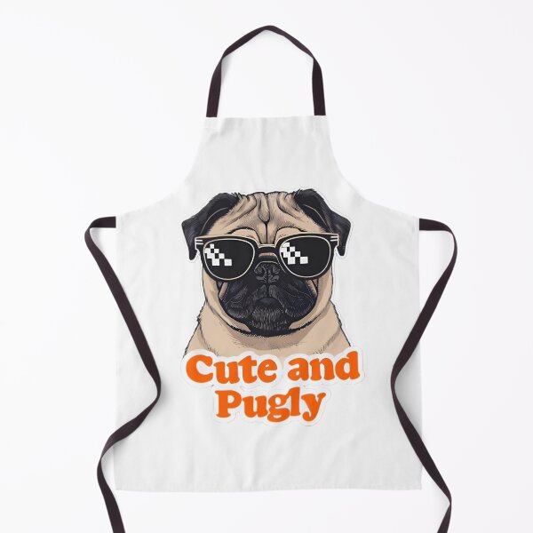 Item preview, Cute and Pugly: The Ultimate Cool Pug designed and sold by Art is my Voice .