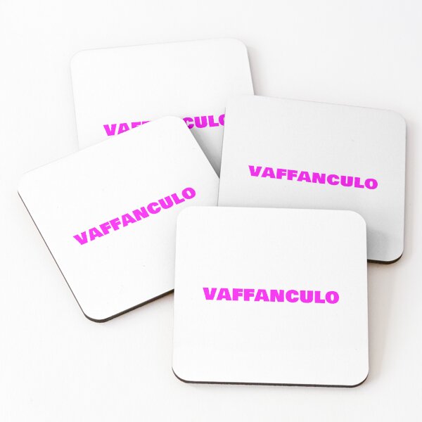 Item preview, Simple BOLD Vaffanculo PINK text Italian word designed and sold by EmeraldeaArt.