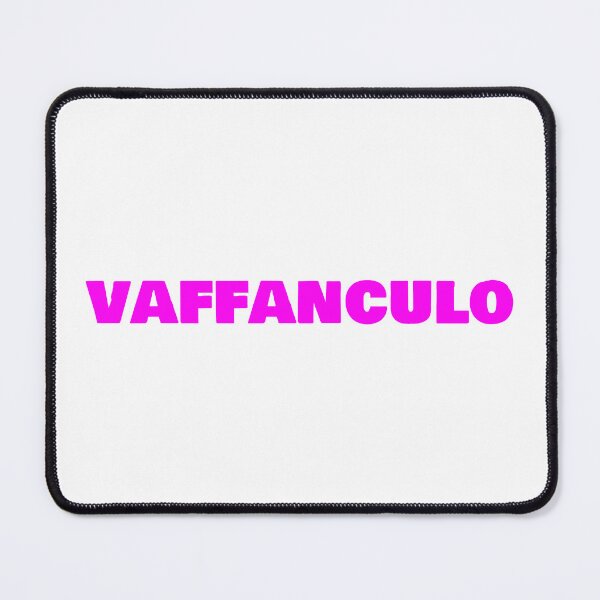 Item preview, Simple BOLD Vaffanculo PINK text Italian word designed and sold by EmeraldeaArt.