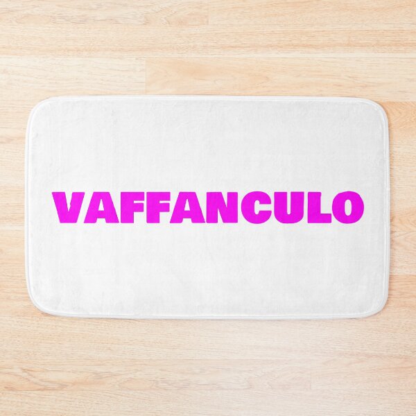 Item preview, Simple BOLD Vaffanculo PINK text Italian word designed and sold by EmeraldeaArt.