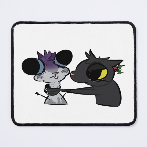 Item preview, goofy silly black cat hollyleaf warrior cats funny ashfur gray cat designed and sold by Rexoox.