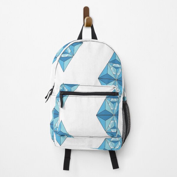 Item preview, Blue Geometric Crystal Vector Illustration designed and sold by JashJhaveri.
