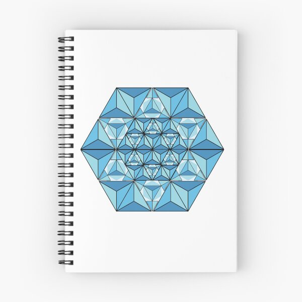 Item preview, Blue Geometric Crystal Vector Illustration designed and sold by JashJhaveri.