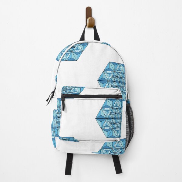 Item preview, Blue Geometric Crystal Vector Illustration designed and sold by JashJhaveri.