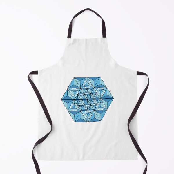 Item preview, Blue Geometric Crystal Vector Illustration designed and sold by JashJhaveri.