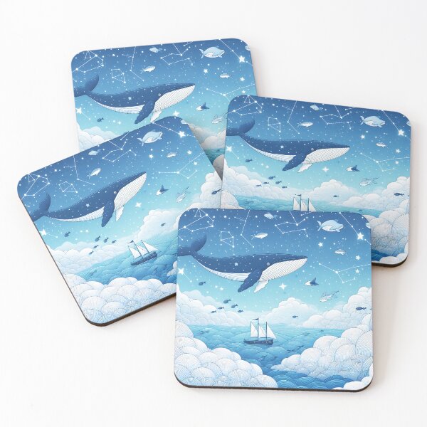 Item preview, Dream of a cosmic whale designed and sold by LV-creator.