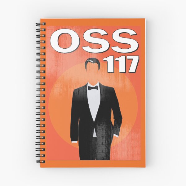 Item preview, OSS117 poster fan art illustration designed and sold by Studio RTN.