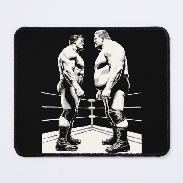 Item preview, Anre the Giant vs Hulk Hogan - PENCILBLACK designed and sold by Artbesttopic.