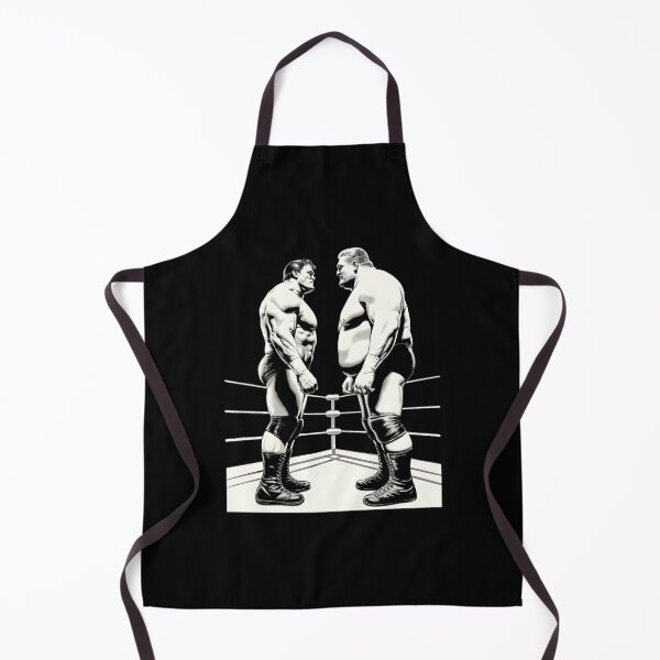 Item preview, Anre the Giant vs Hulk Hogan - PENCILBLACK designed and sold by Artbesttopic.