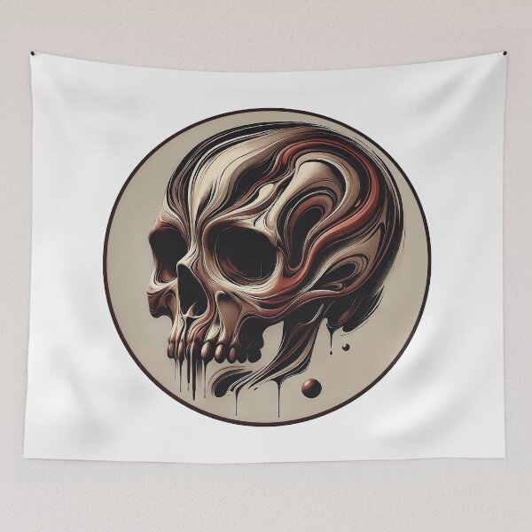 Item preview, Artistic Skull designed and sold by QuanntixArt.