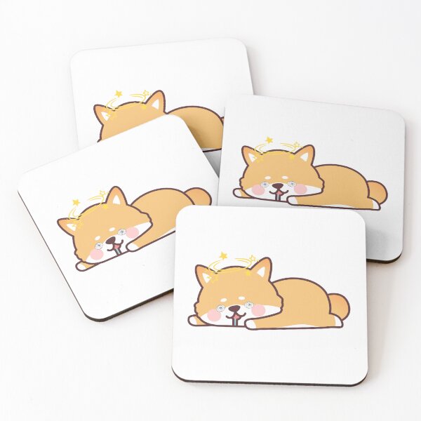 Item preview, Dizzy Shiba – Too Much Playtime designed and sold by Butterfine.