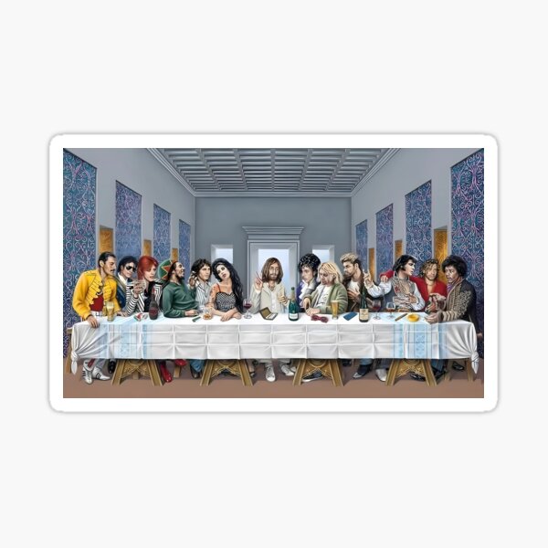 Artikel-Vorschau von Last Supper – Die besten Sänger aller Zeiten, designt und verkauft von GumStickers.