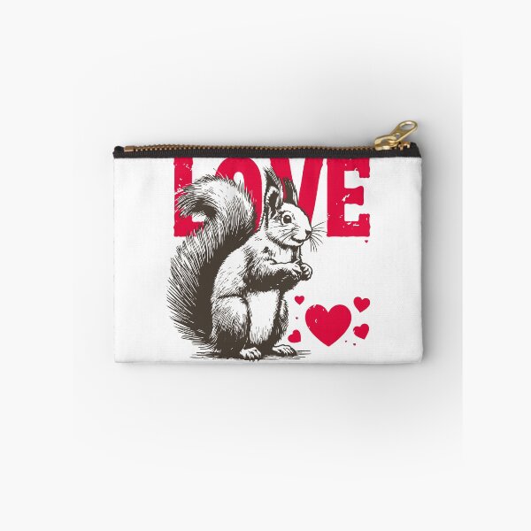 Item preview, Squirrel Love Happy Valentines Day Vintage designed and sold by TomFrontierArt.