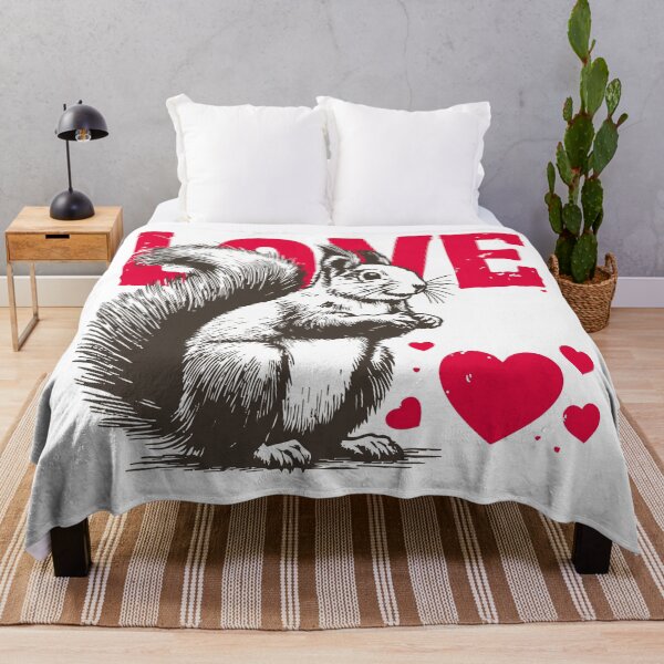 Item preview, Squirrel Love Happy Valentines Day Vintage designed and sold by TomFrontierArt.