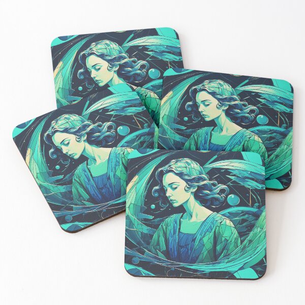 Item preview, Woman floating peacefully underwater designed and sold by Erlin Rudho.