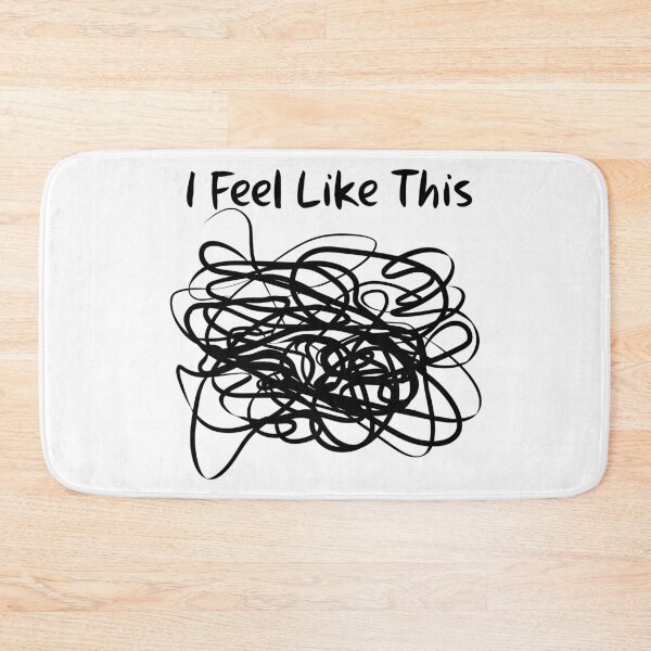 Item preview, I Feel Like This designed and sold by Angry Swan Designs.