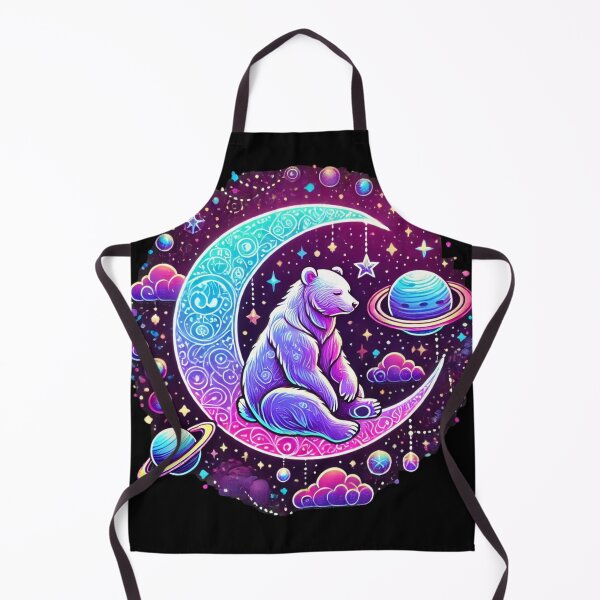 Item preview, Galactic Bear on the Moon designed and sold by HarriPaloma.
