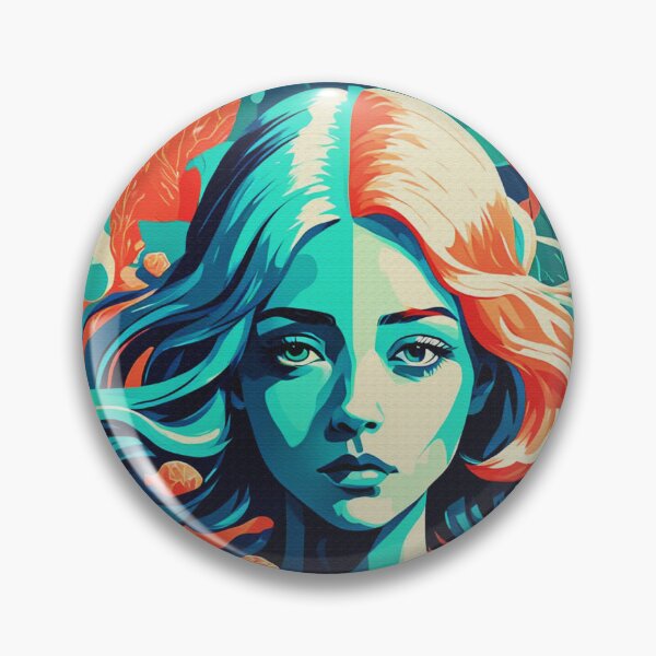 Item preview, Woman floating peacefully underwater designed and sold by Erlin Rudho.