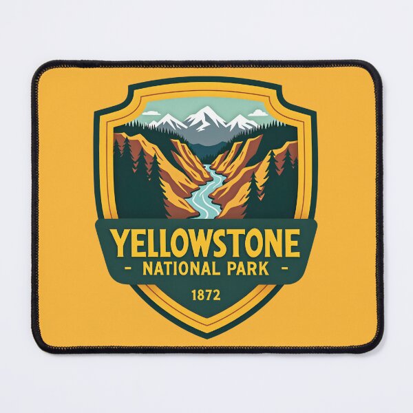 Item preview, Yellowstone National Park - US designed and sold by GoodOldVintage.