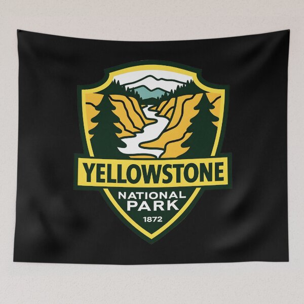 Item preview, Yellowstone National Park - US  designed and sold by GoodOldVintage.