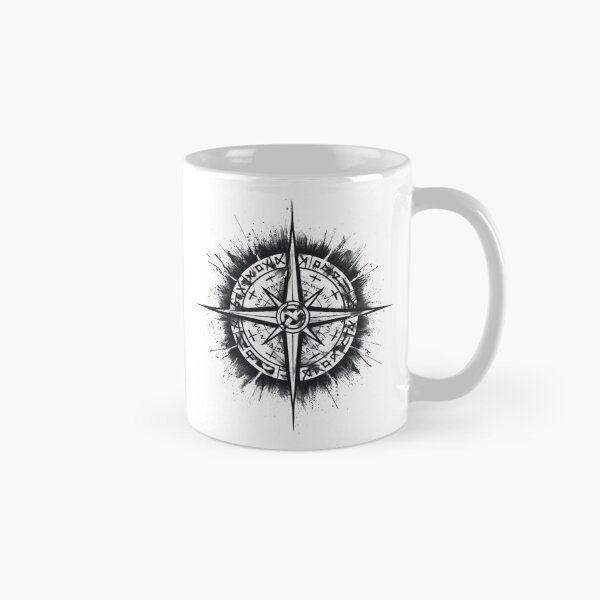 Item preview, Viking Compass designed and sold by Angry Swan Designs.